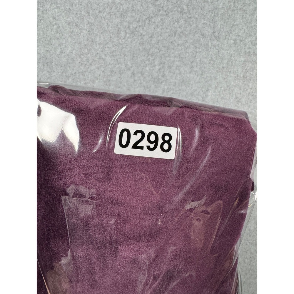 Honeydew Intimates Velvet Velour Sweatshirt Wmns L Plum Purple LS Crewneck - Picture 8 of 9